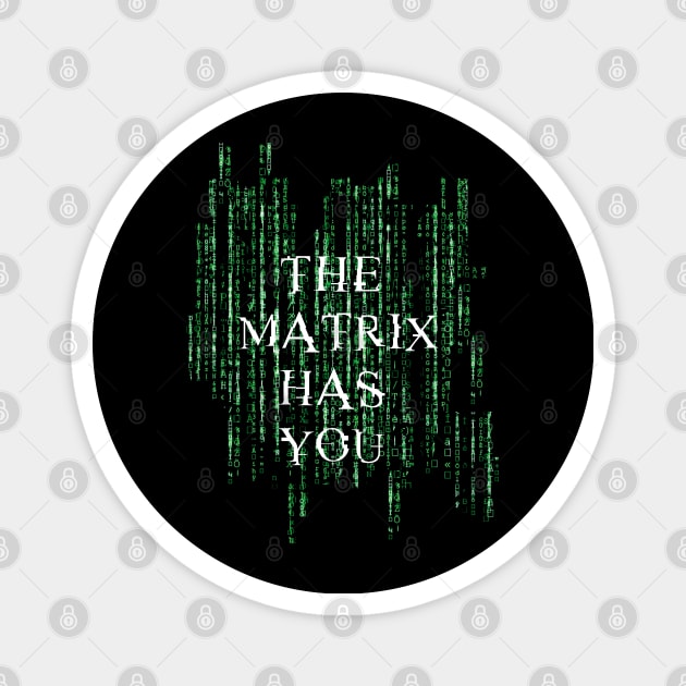 The matrix has you - Matrix Magnet by Finito_Briganti